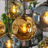 Ripoll Pendellampa, kullampa, Pendelbelysning Blå, Guld, Grön, 8-ljuskällor