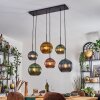 Koyoto Pendellampa, kullampa, Pendelbelysning Blå, Guld, Grön, Kopparfärg, 6-ljuskällor
