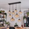 Gastor Pendellampa, kullampa, Pendelbelysning Amber, Klart, 8-ljuskällor
