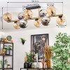 Koyoto Taklampa, kullampa Guld, Svart, 10-ljuskällor