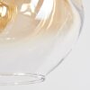 Ripoll Pendellampa, kullampa, Pendelbelysning Amber, Klart, Rökfärger, 4-ljuskällor