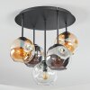 Ripoll Taklampa, kullampa Amber, Klart, Rökfärger, 5-ljuskällor