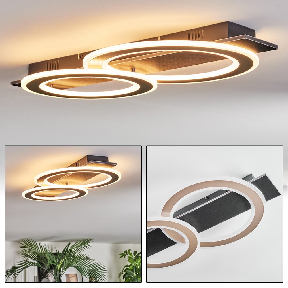 Lidor Taklampa LED Svart, 1-ljuskällor main product photo
