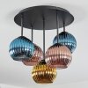 Koyoto Taklampa, kullampa 45 cm Blå, Guld, Kopparfärg, 5-ljuskällor