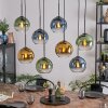Koyoto Pendellampa, kullampa, Pendelbelysning Blå, Guld, Grön, Klart, 8-ljuskällor