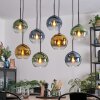 Koyoto Pendellampa, kullampa, Pendelbelysning Blå, Guld, Grön, Klart, 8-ljuskällor
