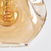 Ripoll Pendellampa, kullampa, Pendelbelysning Amber, 8-ljuskällor