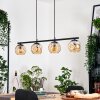 Ripoll Pendellampa, kullampa, Pendelbelysning Amber, 4-ljuskällor