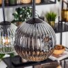 Ripoll Pendellampa, kullampa, Pendelbelysning Amber, Klart, Rökfärger, 6-ljuskällor