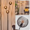Koyoto kullampa, Golvlampa Rökfärger, 3-ljuskällor