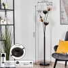 Koyoto kullampa, Golvlampa Amber, Klart, Rökfärger, 5-ljuskällor