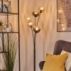 Koyoto kullampa, Golvlampa Amber, Klart, Rökfärger, 5-ljuskällor