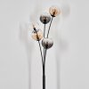Koyoto kullampa, Golvlampa Amber, Klart, Rökfärger, 5-ljuskällor