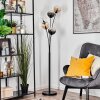 Koyoto kullampa, Golvlampa Amber, Klart, Rökfärger, 5-ljuskällor