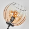 Koyoto kullampa, Golvlampa Amber, Klart, 5-ljuskällor