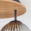 Ripoll Taklampa, kullampa Naturfärger, Svart, 3-ljuskällor