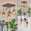 Gastor Taklampa, kullampa Amber, Klart, Rökfärger, 5-ljuskällor