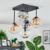 Gastor Taklampa, kullampa Amber, Klart, Rökfärger, 5-ljuskällor