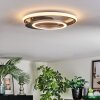 Lynor Taklampa LED Antracit, Svart, 1-ljuskällor