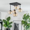 Koyoto Taklampa, kullampa Amber, Klart, 5-ljuskällor