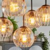 Koyoto Taklampa, kullampa Amber, Klart, 5-ljuskällor