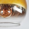 Koyoto Taklampa, kullampa 37 cm Blå, Guld, Grön, Klart, 3-ljuskällor