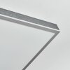 Salmi Taklampa, Panel LED Grått, Silver, 1-ljuskällor
