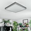 Salmi Taklampa, Panel LED Grått, Silver, 1-ljuskällor