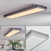 Salmi Taklampa, Panel LED Grått, Silver, 1-ljuskällor