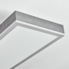 Salmi Taklampa, Panel LED Grått, Silver, 1-ljuskällor