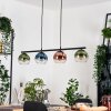 Koyoto Pendellampa, kullampa, Pendelbelysning Blå, Grön, Klart, Kopparfärg, 4-ljuskällor
