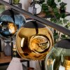 Ripoll Pendellampa, kullampa, Pendelbelysning Blå, Guld, Grön, 4-ljuskällor