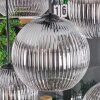 Koyoto Pendellampa, kullampa, Pendelbelysning Klart, Rökfärger, 8-ljuskällor