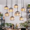 Koyoto Pendellampa, kullampa, Pendelbelysning Klart, Rökfärger, 8-ljuskällor