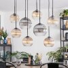 Koyoto Pendellampa, kullampa, Pendelbelysning Amber, Klart, Rökfärger, 8-ljuskällor