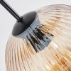 Koyoto Pendellampa, kullampa, Pendelbelysning Amber, Klart, Rökfärger, 8-ljuskällor
