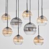 Koyoto Pendellampa, kullampa, Pendelbelysning Amber, Klart, Rökfärger, 8-ljuskällor