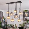 Koyoto Pendellampa, kullampa, Pendelbelysning Amber, Klart, Rökfärger, 8-ljuskällor