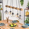 Koyoto Pendellampa, kullampa, Pendelbelysning Amber, Klart, Rökfärger, 5-ljuskällor
