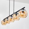 Ripoll Pendellampa, kullampa, Pendelbelysning Amber, 5-ljuskällor