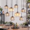 Koyoto Pendellampa, kullampa, Pendelbelysning Amber, Klart, Rökfärger, 8-ljuskällor