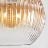 Koyoto Pendellampa, kullampa, Pendelbelysning Amber, Klart, Rökfärger, 8-ljuskällor