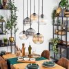 Koyoto Pendellampa, kullampa, Pendelbelysning Amber, Klart, Rökfärger, 6-ljuskällor