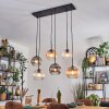 Koyoto Pendellampa, kullampa, Pendelbelysning Amber, Klart, Rökfärger, 6-ljuskällor