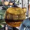 Koyoto Pendellampa, kullampa, Pendelbelysning Blå, Guld, Grön, Kopparfärg, 6-ljuskällor