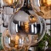 Gastor Pendellampa, kullampa, Pendelbelysning Amber, Klart, Rökfärger, 8-ljuskällor