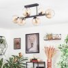Koyoto Taklampa, kullampa Amber, Klart, 6-ljuskällor
