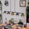 Koyoto Pendellampa, kullampa, Pendelbelysning Blå, Guld, Grön, Klart, 5-ljuskällor