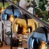 Koyoto Pendellampa, kullampa, Pendelbelysning Blå, Guld, Grön, Klart, 5-ljuskällor