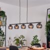 Koyoto Pendellampa, kullampa, Pendelbelysning Rökfärger, 5-ljuskällor